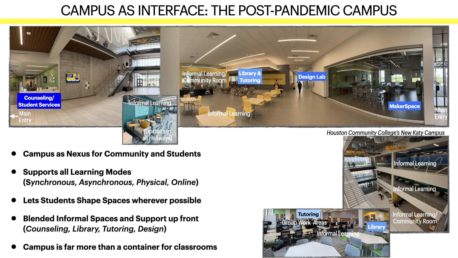 The Katy Campus as Post-Pandemic Model
