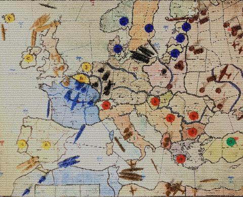 European World War II war-game