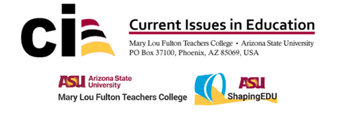 Current Issues in Education MLFTC and ShapingEDU