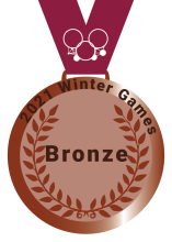 2021 Winter Games Bronze Medal