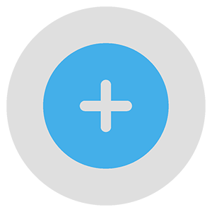 Icon showing a circle containing a plus sign