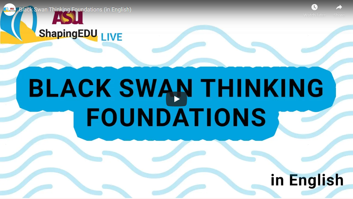 Black Swan Thinking Foundations in English