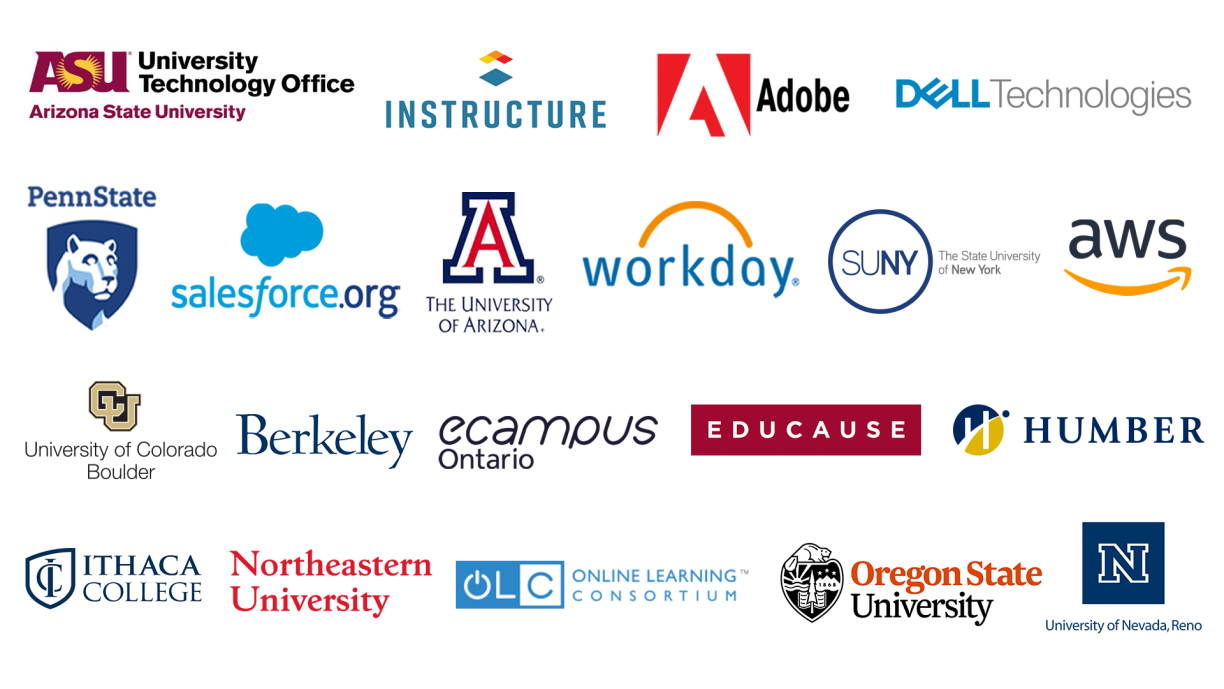 Logos for the 2020 Unconference Co-convening organizations